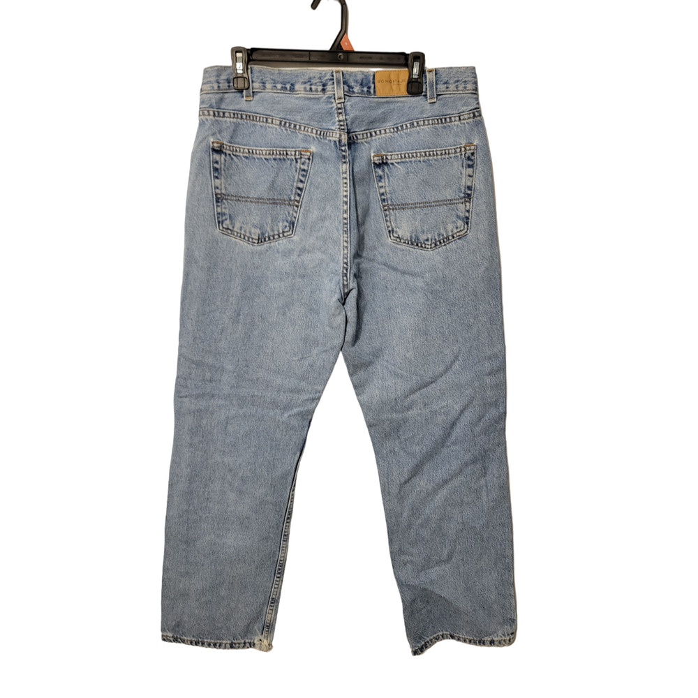 Sonoma Lifestyle Blue Denim Cotton Tapered High Rise Medium Wash Mens Size 36x30 - Picture 2 of 6
